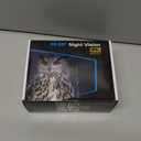 Night Vision Goggles - 4K Night Vision Binoculars with 5000mAh Rechargeable Battery, 32GB TF Card can Save Photo and Video, 3'' HD Screen for Camping & Security, Black