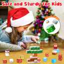 Magnetic Blocks Building Toys for Kids: Build Mine Christmas Magnet World for Boys Girls Ages 3 4 5 6 7 8 9 10 - Sensory Educational Magnet Building Toy Set for Kids
