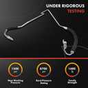 A-Premium Power Steering Pressure Hose Line Assembly Compatible with Infiniti G35 Nissan 350Z 2003 2004 2005 2006, 3.5L, with O-ring & Washer, Pump To Gear