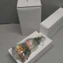 Musical Snow Globe Christmas Tree Lantern Lighted Santa's and Snowman, Christmas Snow Water Lantern Glittering Home Decoration and Gift, Battery & USB Powered