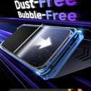 LISEN 2 Pack [Top 9H+ Hardness] Glass for iPhone 16E / iPhone 14 / iPhone 13 Screen Protector, Military Grade Shatterproof 8K HD Auto Dust-Elimination Bubble Free Tempered Glass with Ultra Fit Tray