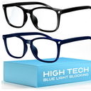 Livho High Tech Blue Light Glasses - Advanced Blue Light Blocking Computer Glasses - Screen Fatigue & UV Protection