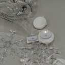 LYUBASA 3Pack Christmas Window Lights Decorations with Timer, Battery Powered Christmas Hanging White Lighted Snowflake Shaped LED Sucker for Xmas Lamp Tree Fireplace Indoor Decor