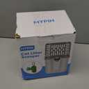 MYPIN Large Cat Litter Scooper with Bags, Upgraded Cat Litter Shovel with Holder and Waste Can, Cat Scooper with Extra 135 Count Litter Waste Bags, Large Capacity Portable Litter Shovel