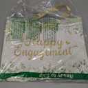 SUNDECO Sage Green Engagement Gift Bags - Large Wedding Favor Bags with Tissue Paper and Card, Bridal Shower Party Decorations, Engagement Party Supplies for Women