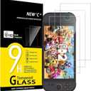 NEW'C 3 Pack Designed for Nintendo Switch 2 Screen Protector Tempered Glass, Case Friendly Scratch Resistant,Bubble-Free, Ultra Resistant (Transparent)