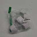 Champagne-Bronze Crystal-Brass Drawer Cabinet Knobs - 5 Pack Glass Brushed Gold pulls Hardware for Dresser Kitchen Bedroom Bathroom