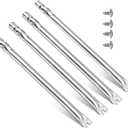 19.5" 62752 Grill Burner Set for Weber Genesis 300 Series, Burner Tube Replacement Weber Genesis E310 E320 E330 S310 S320 S330 EP310 EP320 EP330 with Front Control