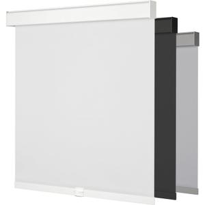 Cordless Blackout Roller Shades for Windows & Doors, Free-Stop Shades with Valance, UV Protection, Thermal Insulated Window Blinds for Home, Bedroom, Office, White, 41" W x 72" H