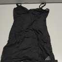 MANGOPOP Women's Mock Turtle Neck Sleeveless Tank Tops Bodysuit Leotard Clothing (Black, S)