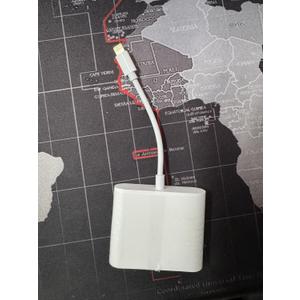 Lighting to CF SD Card Reader for iPhone,iPad MicroSD CompactFlash TF Flash Memory Card Adapter,Store Data and Images,Compatibility with iPhone 14,13,12,11,Series,iPad Series,Cameras,No App Needed