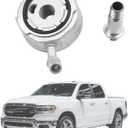 918-495 Engine Oil Cooler Heater Fits for Ram 1500 2017 2018 2019-2024 Replacement for 68271639AD 68271639AC 68271639AB