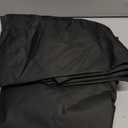 SunPatio Grill Cover 55 Inch, Outdoor Heavy Duty Waterproof Barbecue Gas Cover, UV & Fade Resistant, All Weather Protection Compatible for Weber Charbroil Nexgrill Kenmore Grills and More, Black