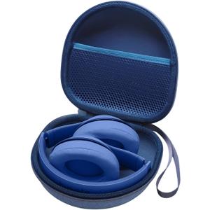 Headphone Headset Case Compatible with JLab JBuds Lux ANC/Beats/JBL/TOZO/BERIBES/Picun/KVIDIO Noise Cancelling Over-Ear Foldable Headphone, Blue
