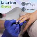 SWIFTLITE Disposable Nitrile Gloves, Food Safe, Latex-Free Powder-Free, Kitchen Rubber Gloves for Cooking and Cleaning, Medium