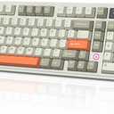 Ajazz AK980 V2 Wireless Mechanical Gaming Keyboard,Tri-Mode BT5.0/2.4GHz/USB-C 10000mAh Battery Hot Swappable RGB Backlit Computer Gaming Keyboards for PC/Tablet/PS/Xbox