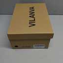 Vilanva Platform Clogs for Women Cozy Suede Fall Slippers with Warm Fur Lined Slip on Shoes Outdoor Indoor House (7.5, Sand)