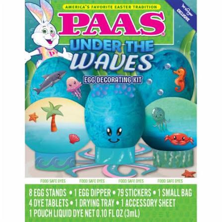 PAAS Under The Waves Egg Decorating Kit, Pack Of 3