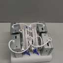 Meconard 4 Pack 4 Inch LED Recessed Ceiling Light with Junction Box, 2700K/3000K/3500K/4000K/5000K Selectable, 9W=75W 750LM, Dimmable Canless Downlights, ETL and Energy Star Listed