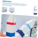 Mediterranean Buoy Ornament Wall Pendant 11In Nautical Hanging Decor for Beach Theme Living Room Bedroom Bathroom