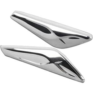 Front Side Fender Trim Finisher for BMW X3 X4 F25 F26 2015-2018 Part Number: 51117338569, 51117338570