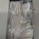 Asidrama 10 Pack Champagne Bronze Kitchen Cabinet Knobs for Dresser Drawers - Zinc Hardware (Single Hole Knob)