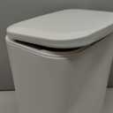 Cesun Slim Bathroom Trash Can with Lid Soft Close, 6L/1.6 Gallon Stainless Steel Small Garbage Can with Foot Pedal and Removable Inner Bucket, Slim Wastebasket for Bathroom, Office, Toilet (White)