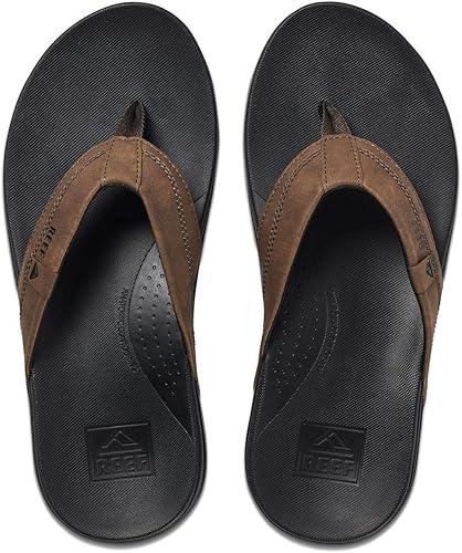 REEF Cushion Spring Men's Flip Flop, Ultra Soft Cushion Footbed Brown Size 13