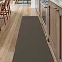 DEXI Kitchen Floor Mats Cushioned Anti Fatigue, 17x59, Standing Runner Rug Waterproof, Comfort Memory Foam Padded for Front Sink Laundry, Brown