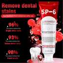 SP-6 Probiotic Whitening Toothpaste - Enhanced Formula with 6 Probiotics for Teeth Whitening and Gum Health - Enamel-Safe, Fluoride-Free, Fresh Mint Flavor,2 PCS (4.9 Fl Oz (Pack of 2))