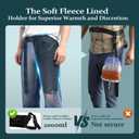 Winter-Ready Urine Bag Holder with Fleece-Lined,Foley Catheter Bag Cover with Waist BeltSoft Warm Catheter Pouch Stabilization Devicefor Cold Weather, No Cold Touch, Adjustable Secure Hidden