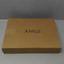 Juvale Bamboo Drawer Organizer Tray with 8 Adjustable Dividers for Kitchen Utensils, Cutlery (14 x 10 x 2 In)