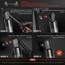 A-Premium Front Hood Lift Supports Shock Struts Compatible with Select Volkswagen Models - Atlas 2018-2023, Atlas Cross Sport 2020-2023, Teramont 2019-2023, Sport Utility, 2-PC Set