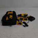 DEWALT 20V MAX Cordless Drill and Impact Driver, Power Tool Combo Kit with 2 Batteries and Charger (DCK240C2)