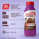 Premier Protein Shake, Chocolate, 30g Protein, No Added Sugar, 24 Vitamins & Minerals to Support Immune Health, 11.5 fl oz, 6 Pack (EXP 03/21/27)