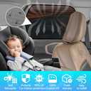 BWEN Car Window Shades Fit for Ford Bronco Sport 2021-2025 2026, Magnetic Sunshades for Car Windows, Sun Protection Breathable Camping Window Covers, Privacy Protect for Family,Pets