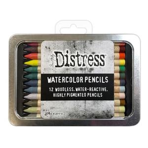 Tim Holtz Ranger Distress Watercolor Pencil 11pc Set 5 TDH83597