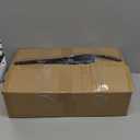 Corner Shower Caddy Tension Pole - 4 Tier Stainless Steel Rustproof Shower Corner Caddy for Bathtub Bathroom Shower Organizer Shelves Adjustable Pole 25-114.2 Inch Black