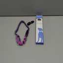 LED Dog Collar, Light Up Dog Collar USB Rechargeable, Brightest Dog Lights for Night Walking, Adjustable Dog Collar Light for Dog Safety (Purple, Medium)