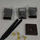 nipify Solar Spot Lights Outdoor, 3 Pack/62 LED Solar Motion Sensor Lights Outdoor Waterproof, 3 Modes Solar Powered Landscape Spotlights 2-in-1 for Outside Yard Wall Garden, Cool White