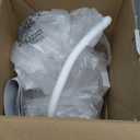 Bostitch Office KT-VLED1502-WHITE Gooseneck LED Desk Lamp with USB Charging Port, Dimmable, White
