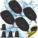 Kayak Cockpit Cover with Adjustable Fixing Strap, 420D Waterproof UV Dust Resistant Oxford Finishing Boat Canoe Seat Cover Protector Accessory for Outdoor Storage,4 Sizes