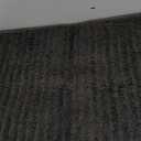 AJS Living Cotton Ribbed/ Stockinette Stitch Design Anti Slip Bath Mat Rug for Living Room/ Home Entrances Bathmat, Black, 72 x 50 cm