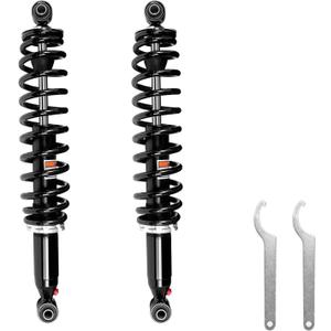 Monotube Rear Shocks, Shock Absorber, Struts for Yamaha Bruin YFM350BA and YFM350FA,FAH; Yamaha Grizzly 350; OEM#: 5UH-F2210-01-00, 5UH-F2210-00-00, 1515-0828; Amortiguadores para Yamaha Bruin