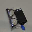 miyya Blue Light Glasses for Women & Men Oversized UV & Blue Light Blocker Chunky Frames, Stylish Eyewear Accessories