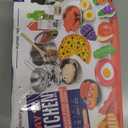 Pretend Play Accessories - 52pc Kids Kitchen Playset with Play Food, Stainless Steel Cookware, Toys Pots and Pans, Toddler Kitchen Set with Cuttable Toy Food - Boys and Girls Gift