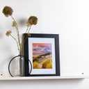 Infinite Design 36" Metal Floating Wall Shelf | Modern White Powder-Coated Steel Ledge, Made in USA | Wall-Mounted Shelf for Living Room, Kitchen, Bathroom, Bedroom or Office