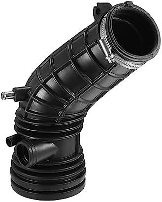 Partuto Air Cleaner Intake Hose Tube with Clamps 17228-RBB-A00 - Car - Engine Filter Air Intake Duct Hose Tube - for Acura TSX 2.4L L4 Gas 2006-2008 Rubber Black - 1Pc