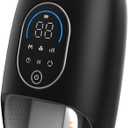 Hand Massager with 9 Modes and 4 Heating for Hot and Cold Therapy Wrist Massager for Arthritis and Carpal Tunnel Relief, Hand Massager with Heat and Compression, Valentines Day Gifts, Black