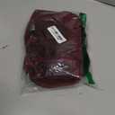 Ling's Moment 10Ft Burgundy Chiffon Like Table Runner with Silver Sparkle Wine Red Garnet Maroon Sheer for Wedding Reception Rustic Boho Wedding Party Bridal Shower Decor